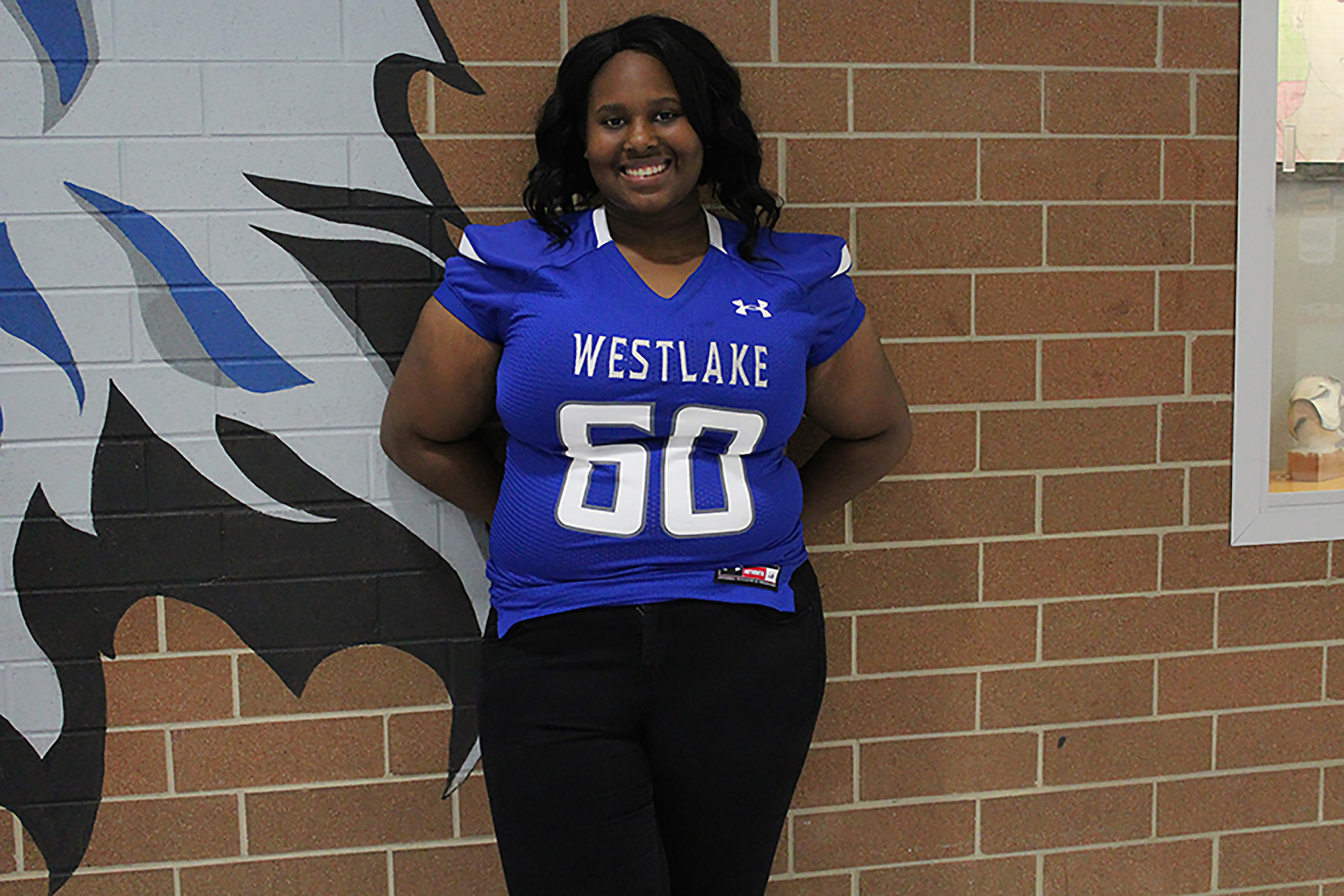 Westlake’s Alston Becomes First Female Varsity Football Player to Score