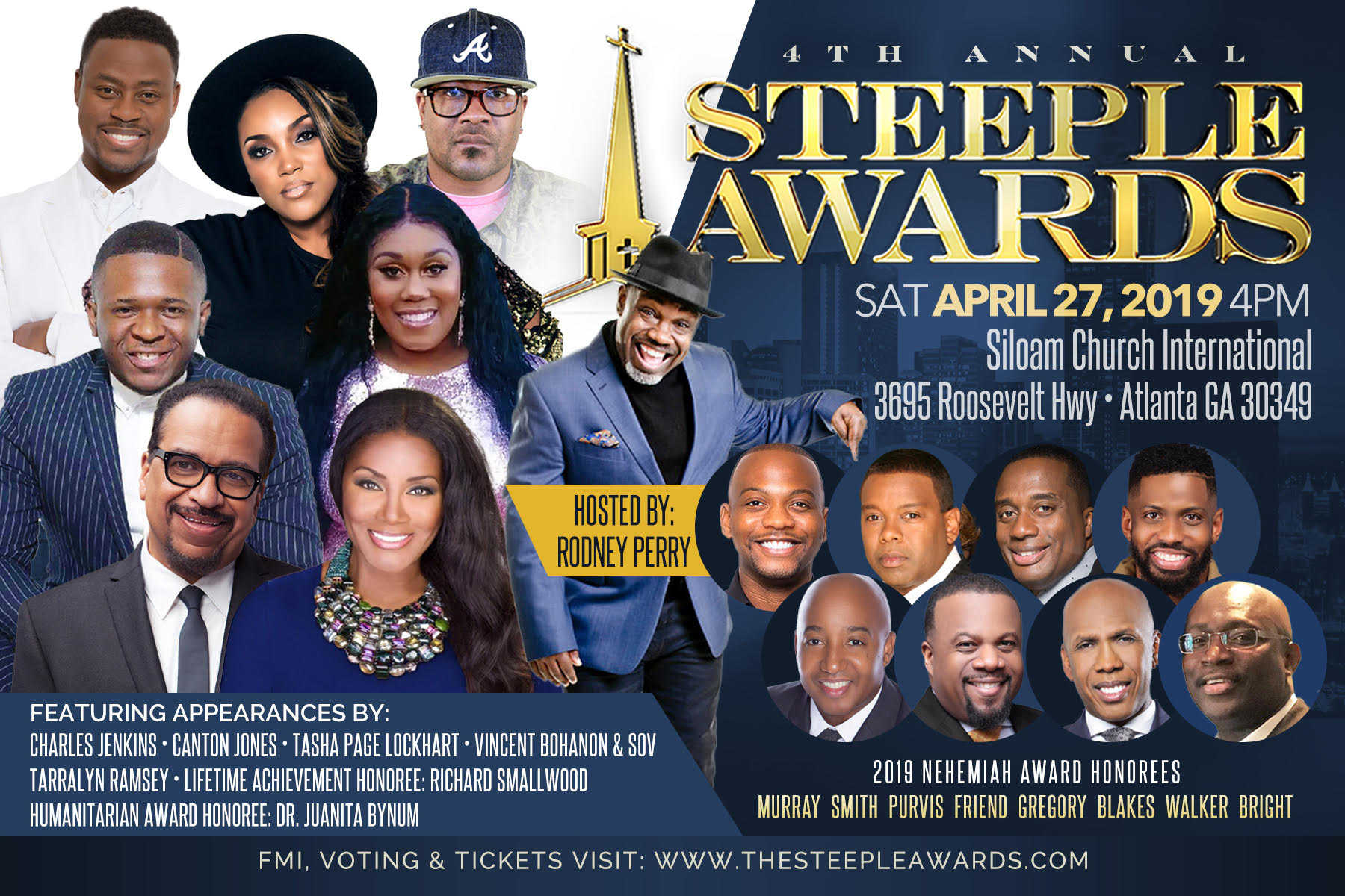 4th Annual Steeple Awards to be Held in South Fulton