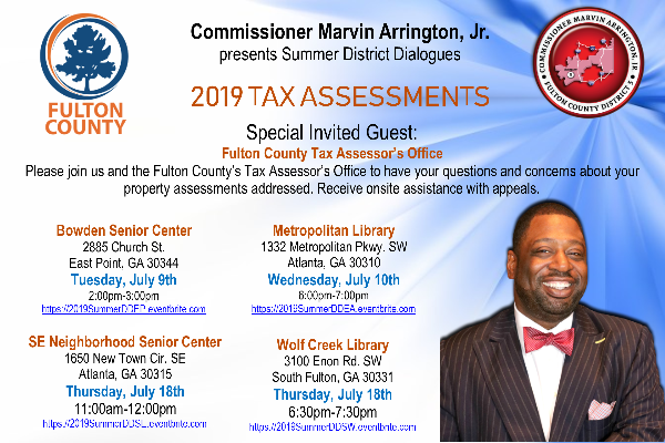 District Dialogues with Commissioner Marvin Arrington