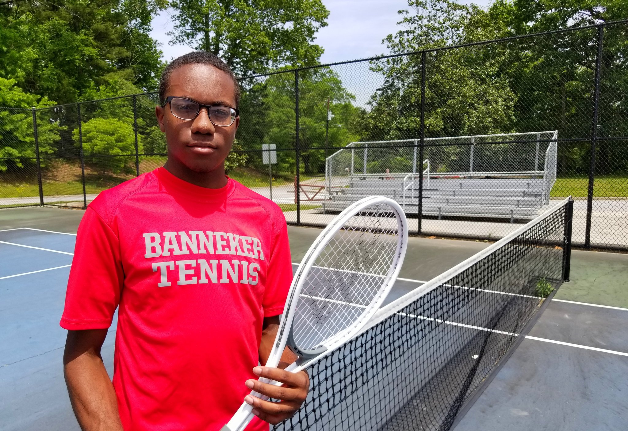 After Undefeated, History-Making Season, Banneker Retires Hall’s Racket