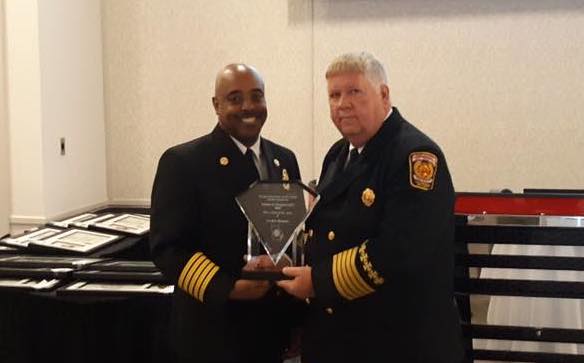 Broome Earns Statewide Recognition, Named Fire Chief of the Year