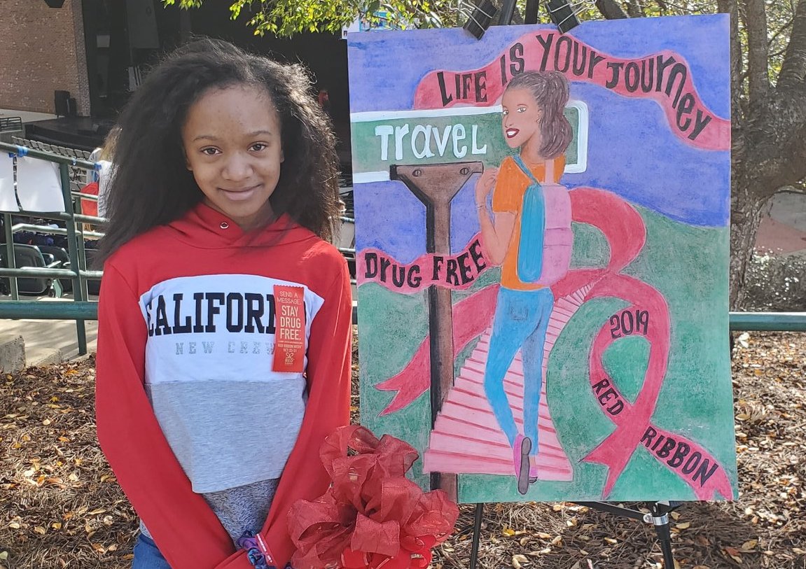 McNair Student Wins Governor’s Red Ribbon Poster Contest