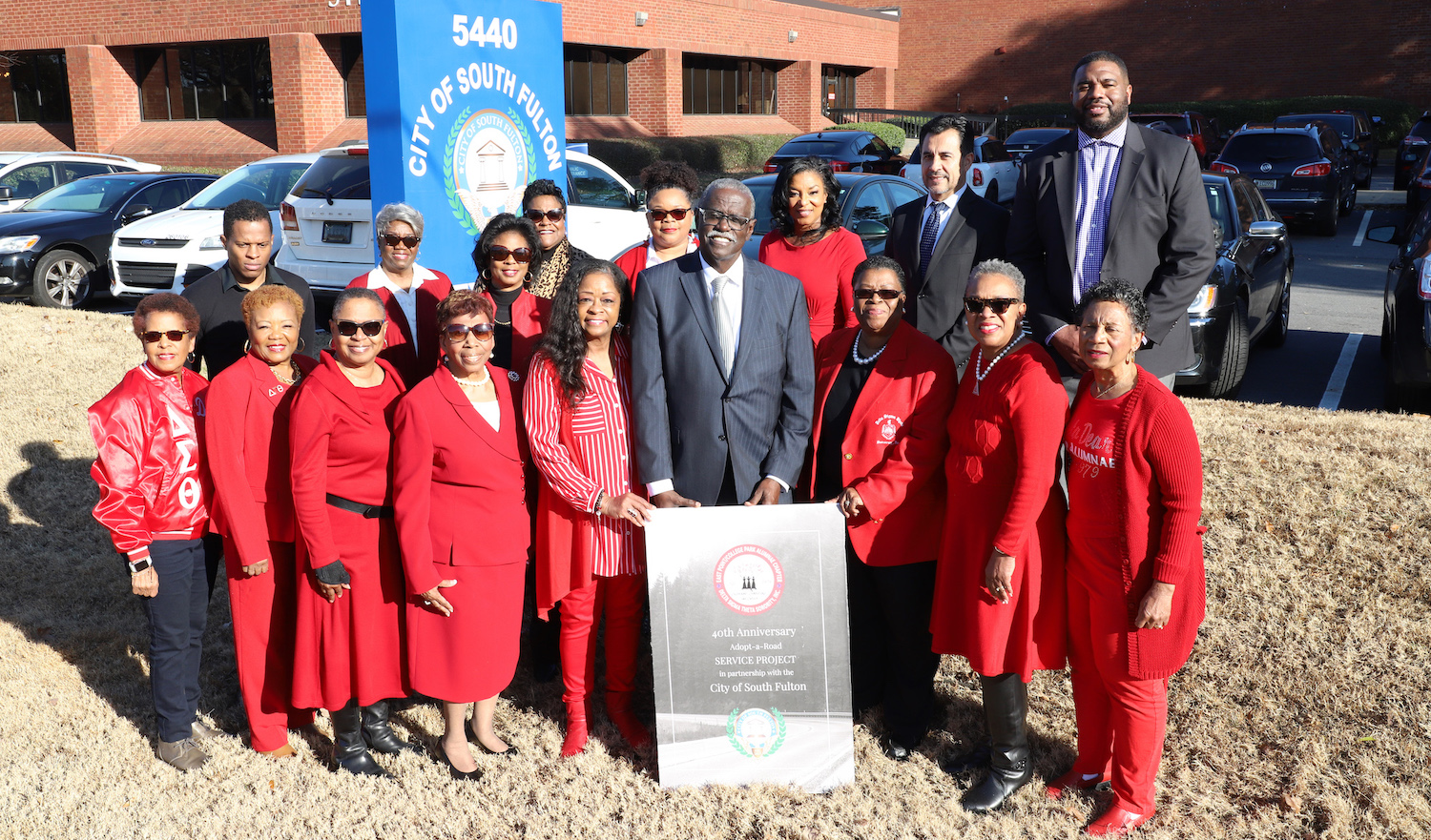 DST Chapter Becomes First Group to Adopt a Road in South Fulton