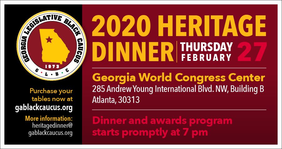 Georgia Legislative Black Caucus Heritage Dinner