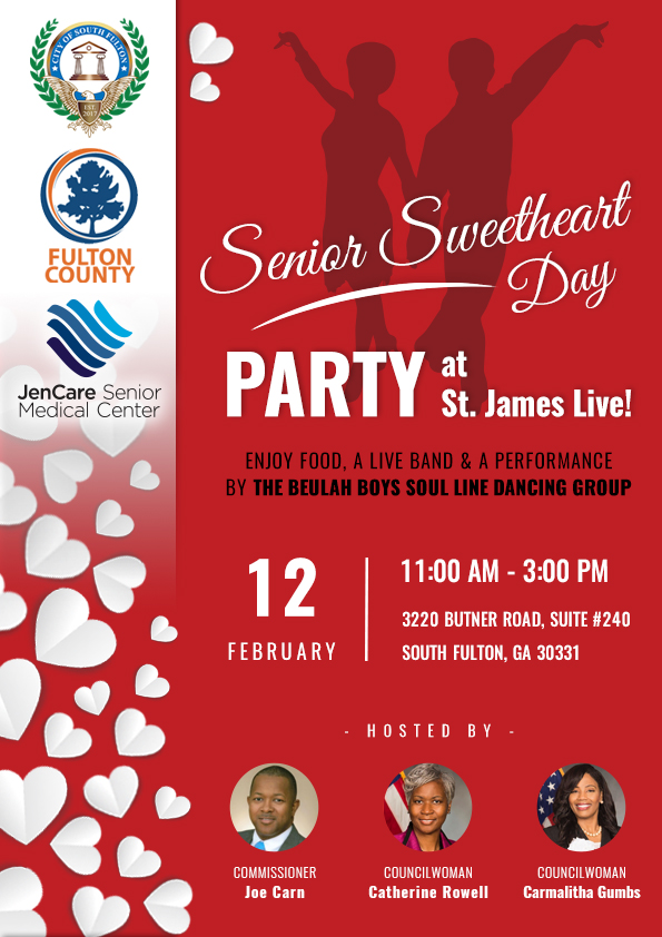 Senior Sweetheart Day Party in South Fulton