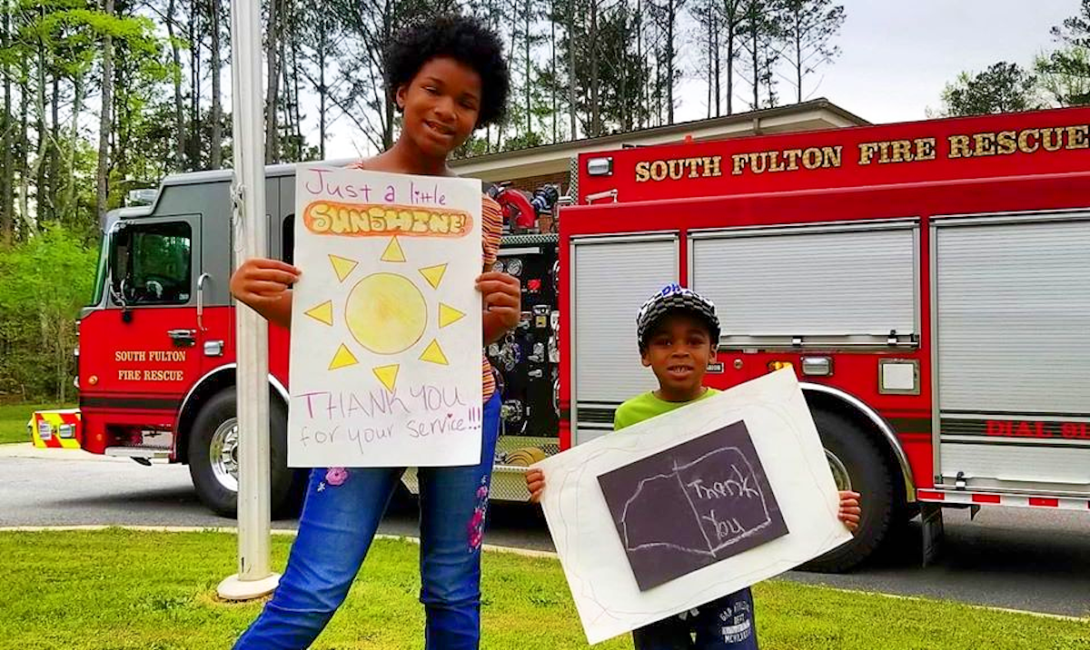 South Fulton Shows Appreciation for First Responders