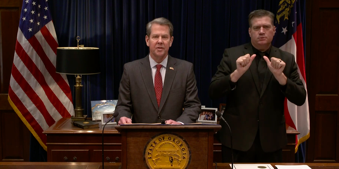 Governor Brian Kemp Declares Public Health Emergency, Issues Statement