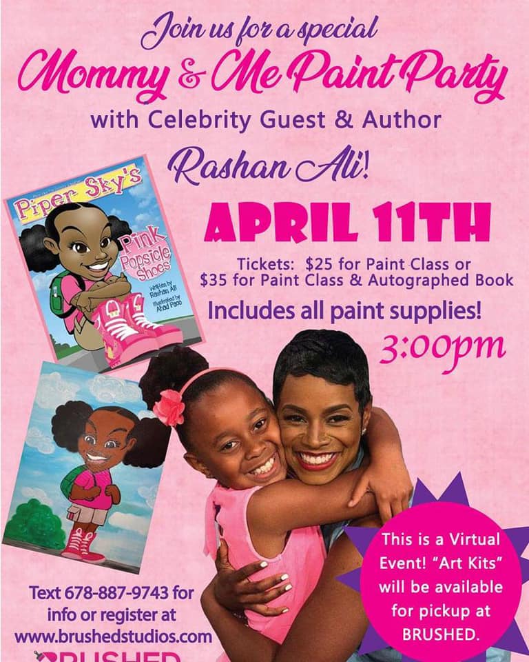 Sister Circle Rashan Ali Virtual Paint Party