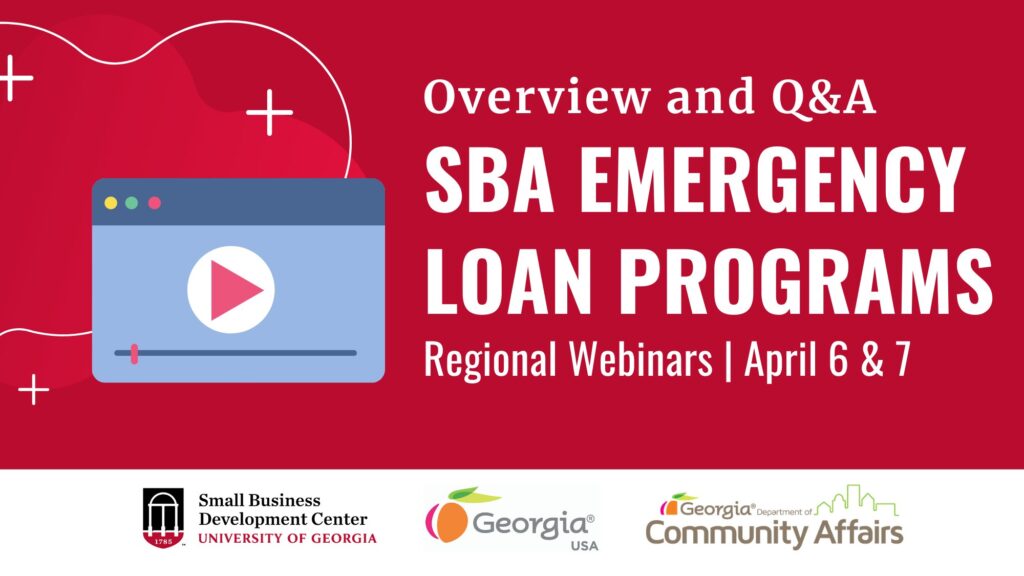 UGA SBA Emergency Loan Programs